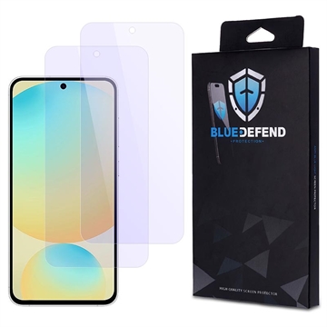 Samsung Galaxy S25 FE BlueDefend Anti-Blue Light Tempered Glass Screen Protector - 2 Pcs.