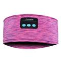 Bluetooth čelenka Bezdrátová hudební sluchátka na spaní Sluchátka na spaní HD Stereo reproduktor pro spaní, cvičení, jogging, jógu - Rose