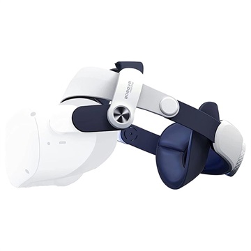 BoboVR M2 Plus Ergonomic Oculus Quest 2 Head popruh (Otevřená krabice - Vynikající) - bílý