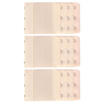 Bra Extenders with 3 Rows of Hooks - 3 Pcs.