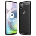Motorola Moto G 5g Bardersed TPU pouzdro - uhlíkové vlákno (Otevřená krabice - Vynikající)
