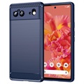 Google Pixel 6 BarderSed TPU pouzdro - uhlíkové vlákno
