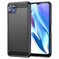 Motorola Moto G50 5G Bardersed TPU pouzdro - uhlíkové vlákno - černé