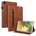 Obchodní styl Samsung Galaxy Tab A7 Lite Smart Folio Case - Brown