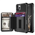 Obchodní styl iPhone 11 Pro Max TPU pouzdro s peněženku