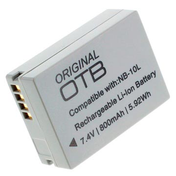 Baterie Canon NB -10L - PowerShot G3 X, G1 X, SX60 HS - 800MAH