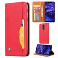 Série sad karty Huawei Mate 20 Lite Wallet Case - červená