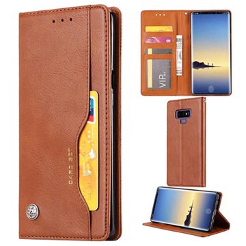 Série sady karet Samsung Galaxy Note9 Case - Brown