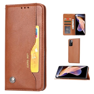 Série sady karty Xiaomi Redmi Note 11 Pro/Note 11 Pro+ Waste Case - Brown