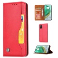 Série sady karty Xiaomi Mi 10t 5G/10T Pro 5G peněženka - červená