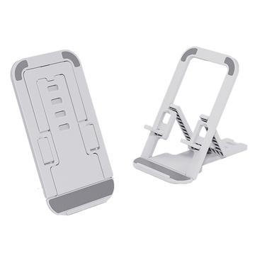 Card-Style Foldable Phone Holder - Silver