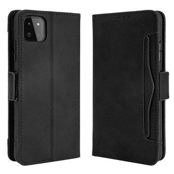Série držitelů karet Samsung Galaxy A22 5G, Galaxy F42 5G Case - černá