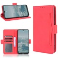 Série držitelů karet Nokia G10/G20 Peněženka - červená