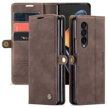 Peněženka Caseme Řady 013 Samsung Galaxy Z Fold4 - Káva