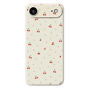 iPhone 17 Air Cherry Pattern TPU Case - Beige