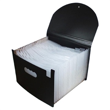 Klasifikovaný organizátor teleskopického souboru A4 - 24 kapes