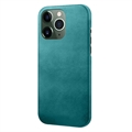 iPhone 14 Pro Max Potažené Plastové Pouzdro - Zelená