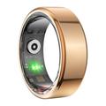 Colmi R02 Waterproof Smart Ring - Danish, Swedish, English Languages - Size: 9/18.9mm - Gold