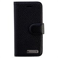 IPhone 5 / 5s / SE velitel knihy Elite Leather Case - černá