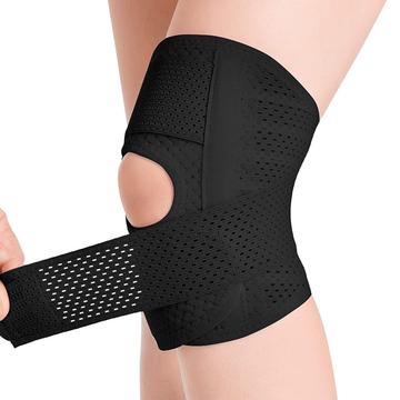 Compression Knee Pads for Sports - Running & Basketball - XL - Black