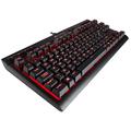 Mechanická herní klávesnice Corsair Gaming K63 - červené světlo - černá