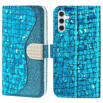 Croco Bling Series Samsung Galaxy A14/A14 5G Peněženka