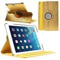 iPad Air Rotary Smart Leather Case - Crocodile