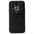 Crocodile Series Samsung Galaxy A33 5G Hybrid Case - Black