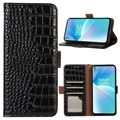 Crocodile Series iPhone 14 Wallet Leather Case with RFID