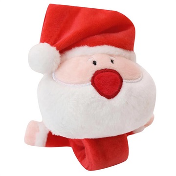 Roztomilý vánoční tematika plyšového plácnutí - Santa Claus