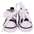 Cute Mini Lace-Up Sneakers for Labubu 17cm - Black