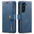 DG.Ming Samsung Galaxy S23 5G Onchentovable Peněženka Kožená pouzdro - Modrý