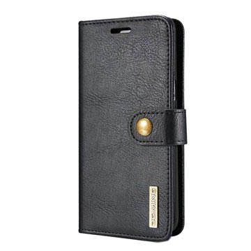 Samsung Galaxy S8 dg.ming 2-in-1 peněženka kožená pouzdro-černá