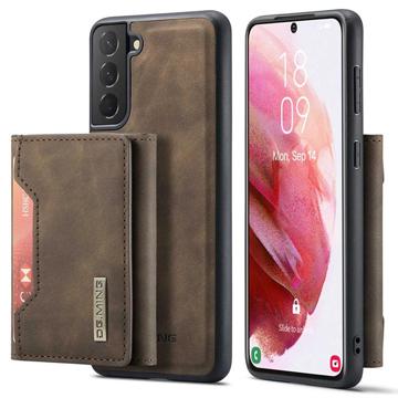DG.MING M2 Samsung Galaxy S23 5G Hybridní pouzdro s peněženkami - Káva