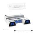 DOBE TP5-3532D Cooling Stand & Dual Controller Charging Station for Sony PlayStation 5 Slim/5 Pro
