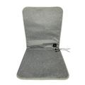 DT-90x43-2S USB Heated Backrest Seat Cushion with 3 Temperature Levels - Grey