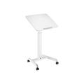 Kancelářský stůl Deltaco Sit/Stand - bílý