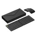 Delux KF10 Folding Wireless Keyboard & MF10PRO Mouse Set - Black
