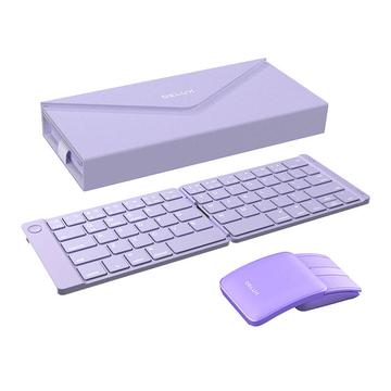 Delux KF10 Folding Wireless Keyboard & MF10PRO Mouse Set