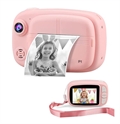 Digitální Instantní Fotoaparát pro Děti s 32GB Paměťovou Kartou - Růžový