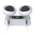 Dobe Ty-18170 nabíjecí stanice s dvojitou řadičem pro Oculus Quest 2 Touch