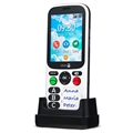 Doro 780X - 4G, Bluetooth, 1600mAh - Černá / Bílá