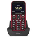 Doro Primo 366 - 0,3MP, FM Radio, Bluetooth - červená