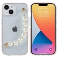 Dual-Color Série iPhone 14 Plus TPU Pouzdro - Perlový řemínek