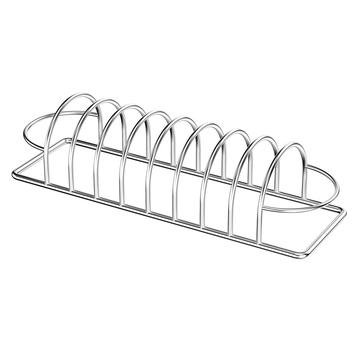Durable Stainless Steel Rib Rack for Grilling & Roasting