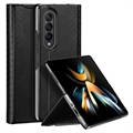 Dux Ducis Bril Samsung Galaxy Z Fold4 Flipové Pouzdro - Černé