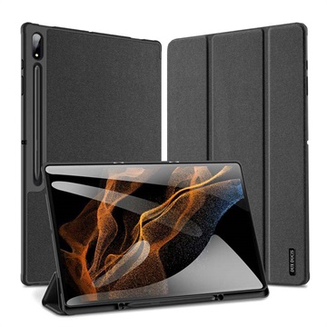 Dux Ducis Domo Samsung Galaxy Tab S8 Ultra Tri -Fold Folio pouzdro - černá