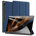 Samsung Galaxy Tab S9 Ultra Dux Ducis Domo Tri-Fold Pouzdro Smart Folio - Modrý