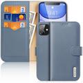 Dux Ducis Hivo iPhone 11 5g Peněženka Kožená pouzdro - Baby Blue