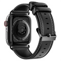 Dux Ducis Apple Watch Series Ultra 3/2/Ultra/11/10/9/8/SE 3/(2022)/7/SE/6/5/4/3/2/1 kožený popruh - 45 mm/44 mm/42 mm
